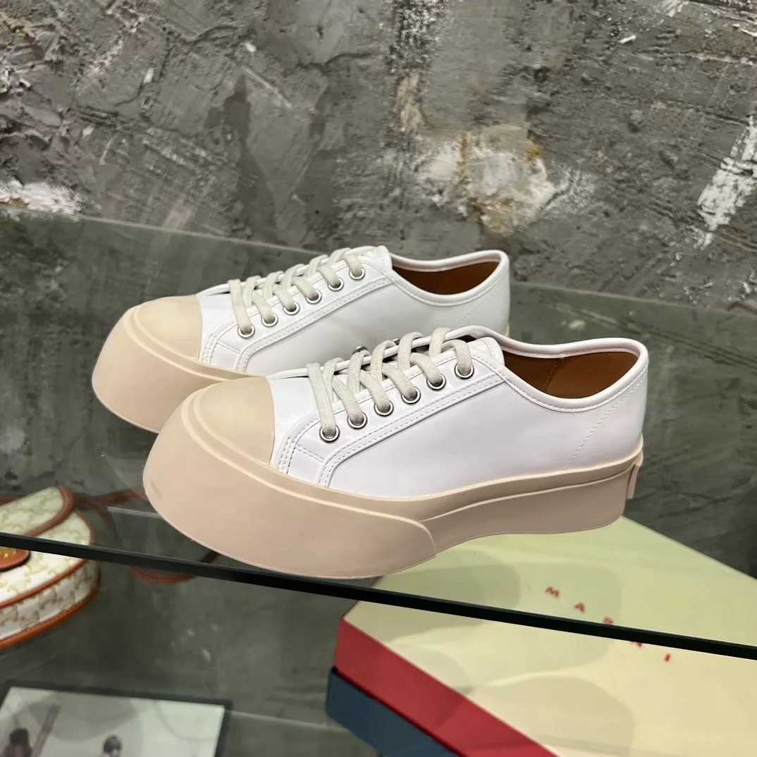 👟👟Ex-factory price 480👟👟 Women's Shoe Factory ~ The most correct version of Marni big-toe shoes 35-40